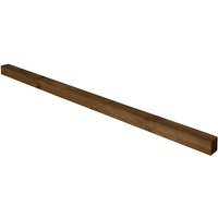 Incised Fence Post - 2100mm x 100mm x 100mm Brown