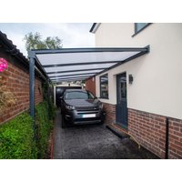 Simplicity 16 Aluminium Pergola / Veranda - 15000mm x 3000mm Rectangular - Grey