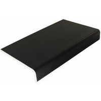 175mm Black Ash Woodgrain Fascia Capping Board - 9mm x 5mtr